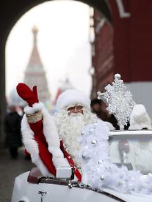 In Russland kommt Väterchen Frost.