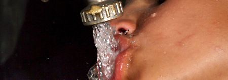 Frisches Wasser aus dem Hahn: welch Luxus.