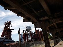Ehemaliges Eisenwerk in Birmingham, Alabama.