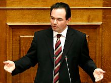 Griechenlands Finanzminister Giorgos Papakonstantinou. 