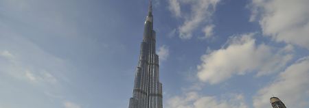 Ausdruck des Erfolgsstrebens der Wirtschaftszone: Der Burj Dubai.