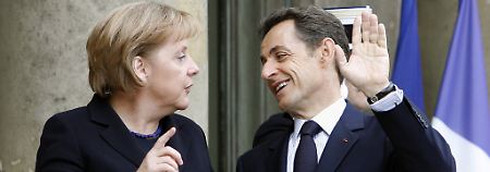 Entzweit auf gemeinsamen Wegen? Angela Merkel (l) und Nicolas Sarkozy. 