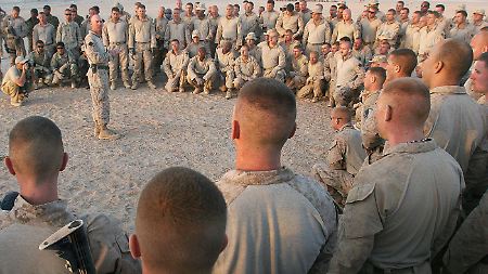 US-Soldaten müssen ihre Homosexualität bisher geheimhalten, wenn sie in der Armee bleiben wollen.
