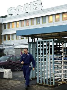 Endzeitstimmung in der Saab-Zentrale im schwedischen Trollhättan.
