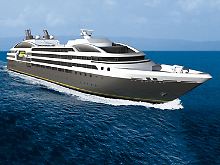 Die "Le Boréal" von Ponant Yachtkreuzfahrten - hier als Computerentwurf - soll 264 Passagieren Platz bieten.