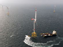 Der rund 45 Kilometer vor der ostfriesischen Insel Borkum (Kreis Leer) gelegene Windpark ist seit November 2009 komplett.