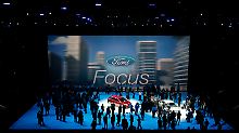 Großer Bahnhof für den Focus: Mit dem Kompaktmodell aus Europa feiert Ford Erfolge in den USA.