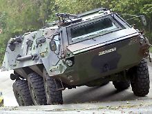 Spürpanzer "Fuchs" von Rheinmetall: Der Konzern will künftig mit MAN zusammenarbeiten. Ein Gemeinschaftsunternehmen soll gegründet werden.