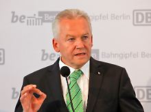 Redet Tacheles: Bahn-Chef Rüdiger Grube