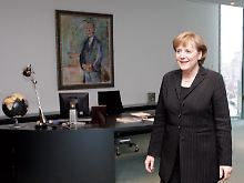 Die Kanzlerin hatte es schön gemütlich in ihrer Stube und bereitete ihren Regierungspartnern einen warmen Empfang.