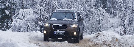 Ist der dick, Mann: Der Hyundai Santa Fe ist in der Neuauflage in allen Dimensionen gewachsen. 
