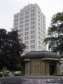 Jenoptik-Gebäude im thüringischen Jena.