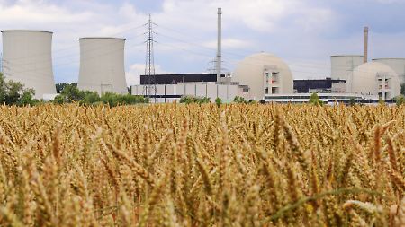 Das Atomkraftwerk Biblis in Hessen.
