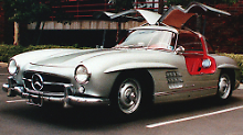 Die Legende als Vorbild: Der 300 SL von Mercedes war ein automobiler Superstar der fünfziger Jahre.