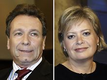 Mögliches neues Spitzen-Duo: Gesine Lötzsch und Klaus Ernst.