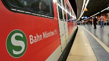 Brutaler Überfall in der Münchner S-Bahn.