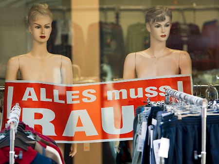 Ein Satz wie eine Drohung: "Alles muss raus".
