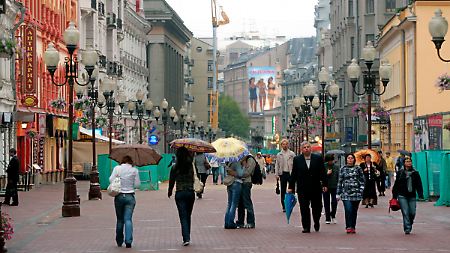 Arbat im Sommer 2008.