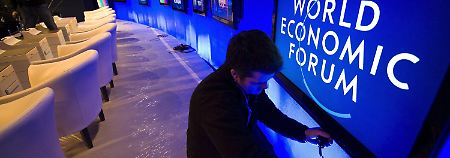 Die letzten Vorbereitungen laufen: Das Weltwirtschaftsforum in Davos startet am 27. Januar.