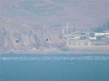 Nordkorea hat Artillerie-Geschütze an der Küsten auch in Höhlen untergebracht.