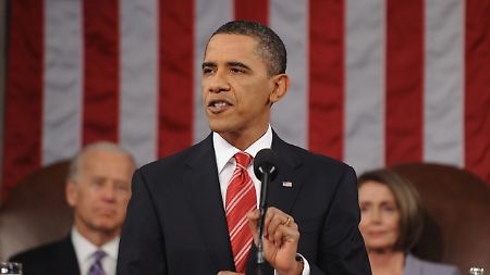 Mit einem Minus von 1,4 Billionen Dollar ist der Haushalt von Obama wohl noch nicht zum Sparen geeignet.