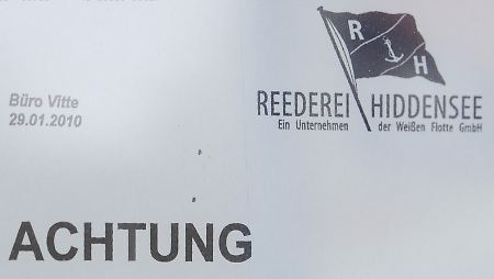 Reederei Hiddensee: Mit dem harten Winter nicht gerechnet?