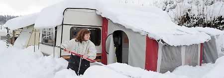 In Winterberg ist der Campingplatz in der kalten Jahreszeit zu hundert Prozent ausgelastet.
