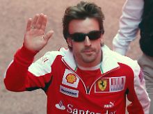 Star des dritten Testtags: Ferrari-Pilot Fernando Alonso.