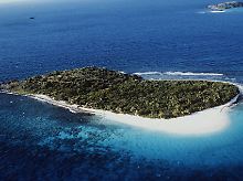Sandy Island gehört zu den Britischen Jungferninseln.
