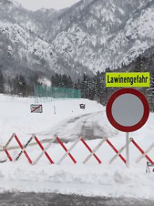 Wie hier im Gebiet um Radmer herrscht vielerorts akute Lawinengefahr.