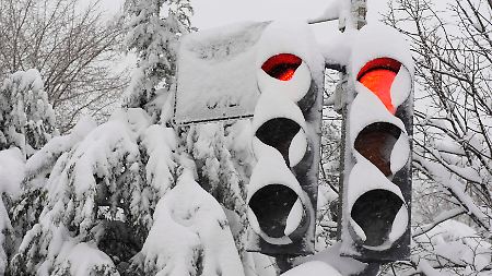 "Snowpocalypse": Schwerer Schneesturm tobt