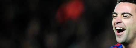 Trifft gegen Getafe: Barcelonas Xavi.