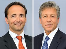 Jim Hagemann Snabe (links) und Bill McDermott.