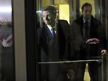 Westerwelle kommt zum Gespräch, das kein Krisengespräch sein soll.