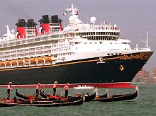 Die Disney Magic wurde in Venedig gebaut.