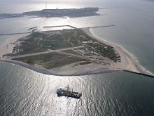 Helgoland aus der Luft.