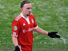 Franck Ribery wollte, durfte aber nicht durchspielen.