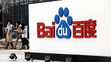Ärgerlich für Google: Die Chinesen suchen lieber mit Baidu.
