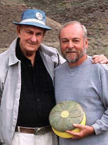 Phil Kennedy (rechts) schrieb über Morrison eine Biografie.