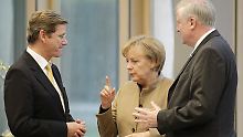 Das Dreigestirn fällt in allen Richtungen auseinander.