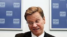 Westerwelle wähnt sich verbal noch auf Seiten der Opposition.