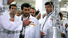 Irans Präsident Ahmadinedschad forciert das Atomprogramm seines Landes.