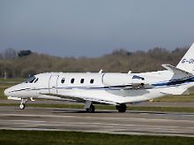 Ein Flugzeug vom Typ Cessna.