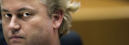 Geert Wilders ist Chef und einziges Mitglied der Partei für die Freiheit (PVV).