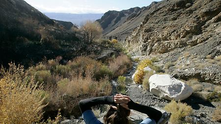 Der "Surprise Canyon" nahe Panamint City, einem alten Goldgräberlager bei Ballarat.