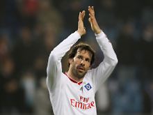 Nach der Partie bedankte sich van Nistelrooy bei den Fans.