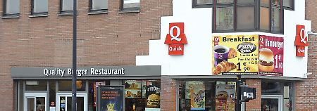 Die Imbisskette Quick bietet nur noch Halal-Burger an.
