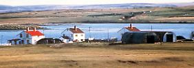 Die Falkland-Inseln liegen 500 Kilometer vor der argentinischen Küste.