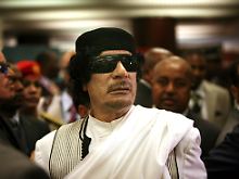 Revolutionsführer Gaddafi. Nach offizieller Darstellung ging es Libyen in der Affäre einzig und allein um die korrekte Befolgung der Einreisebestimmungen - nicht etwa um schnöde Rache.