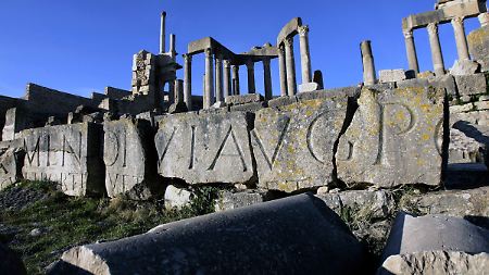 Ruinen von Dougga bei Teboursouk.